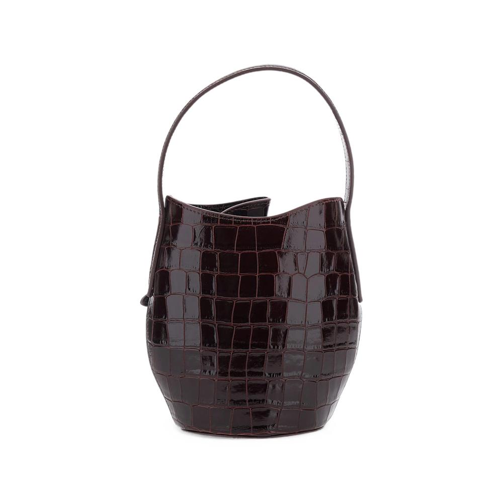 croc-effect shoulder bag 2