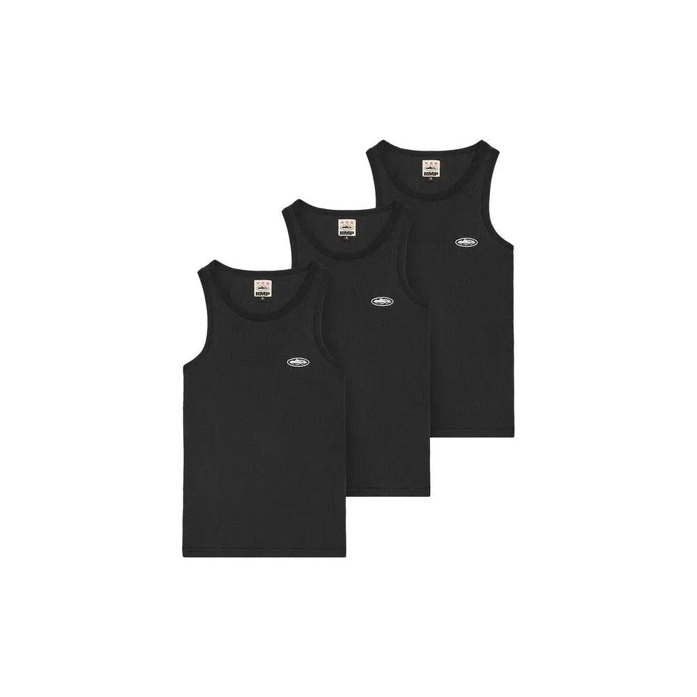 Майки Corteiz HMP Essentials Tank Top (3 Pack) 'Black' 2