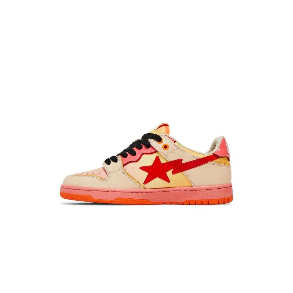 Кроссовки BAPE Sk8 Sta M1 «Оранжевый» 3