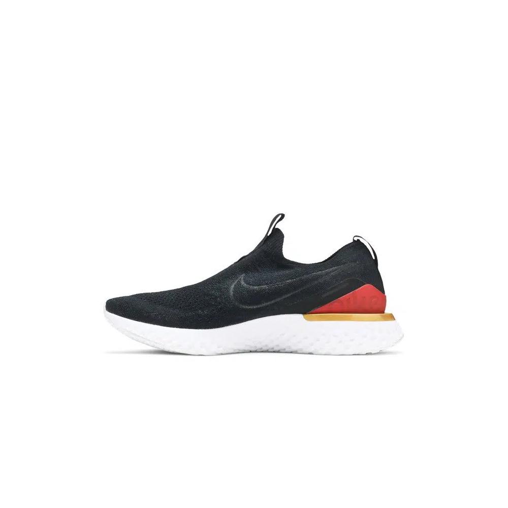 Кроссовки Nike Wmns Epic Phantom React Flyknit 'Black University Red' 3
