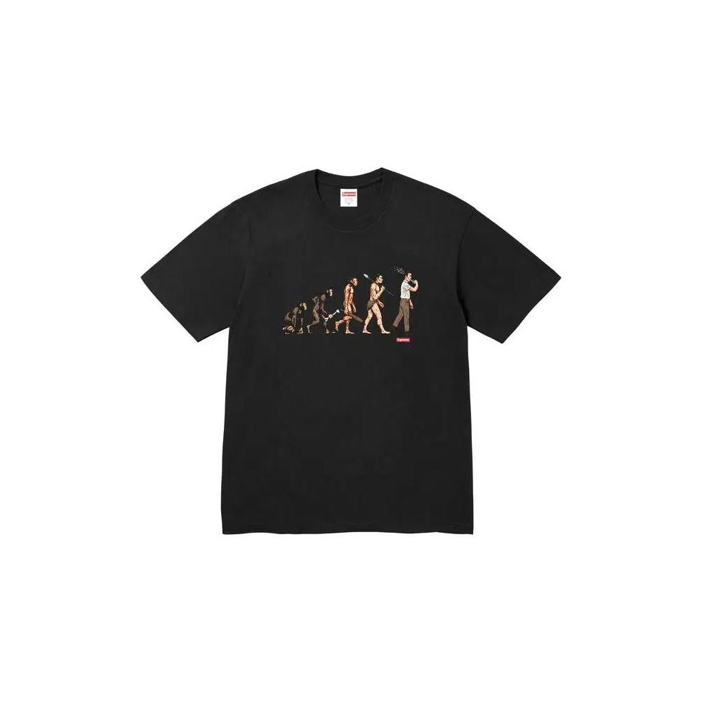 Футболки Supreme Evolution Tee 'Black' 1