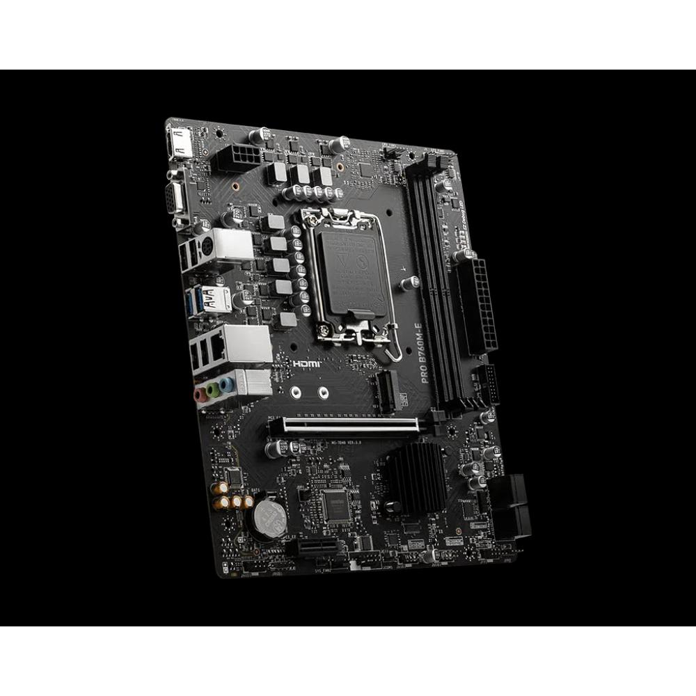 MSI PRO B760M-E Micro-ATX материнская плата (DDR5) 5