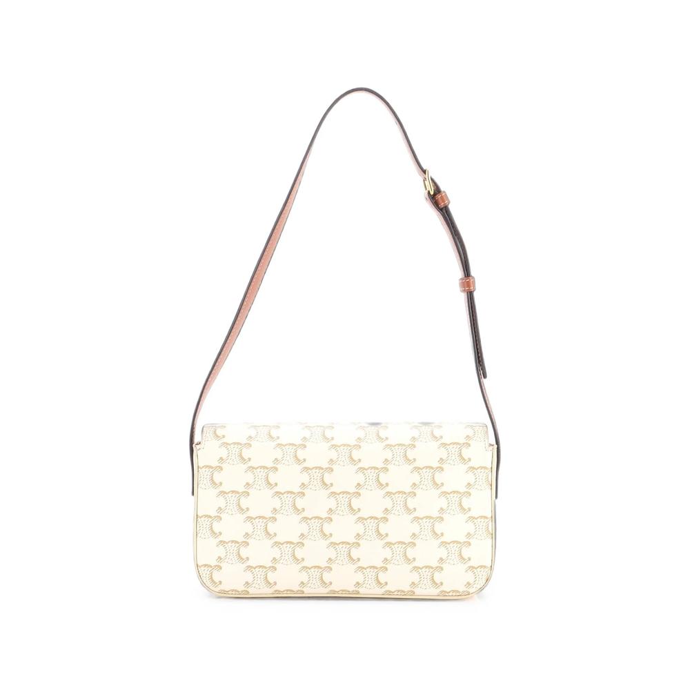 Triomphe East-West Triomphe Coated Canvas shoulder bag 2