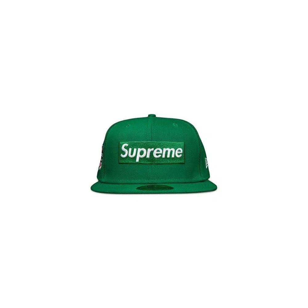 Кепки Supreme No Comp Box Logo New Era 'Green' 1
