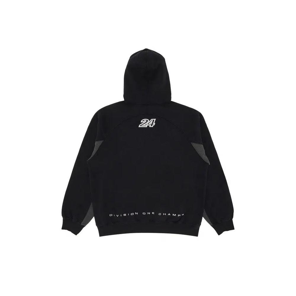 Толстовки Supreme Division Hooded Sweatshirt 'Black' 2