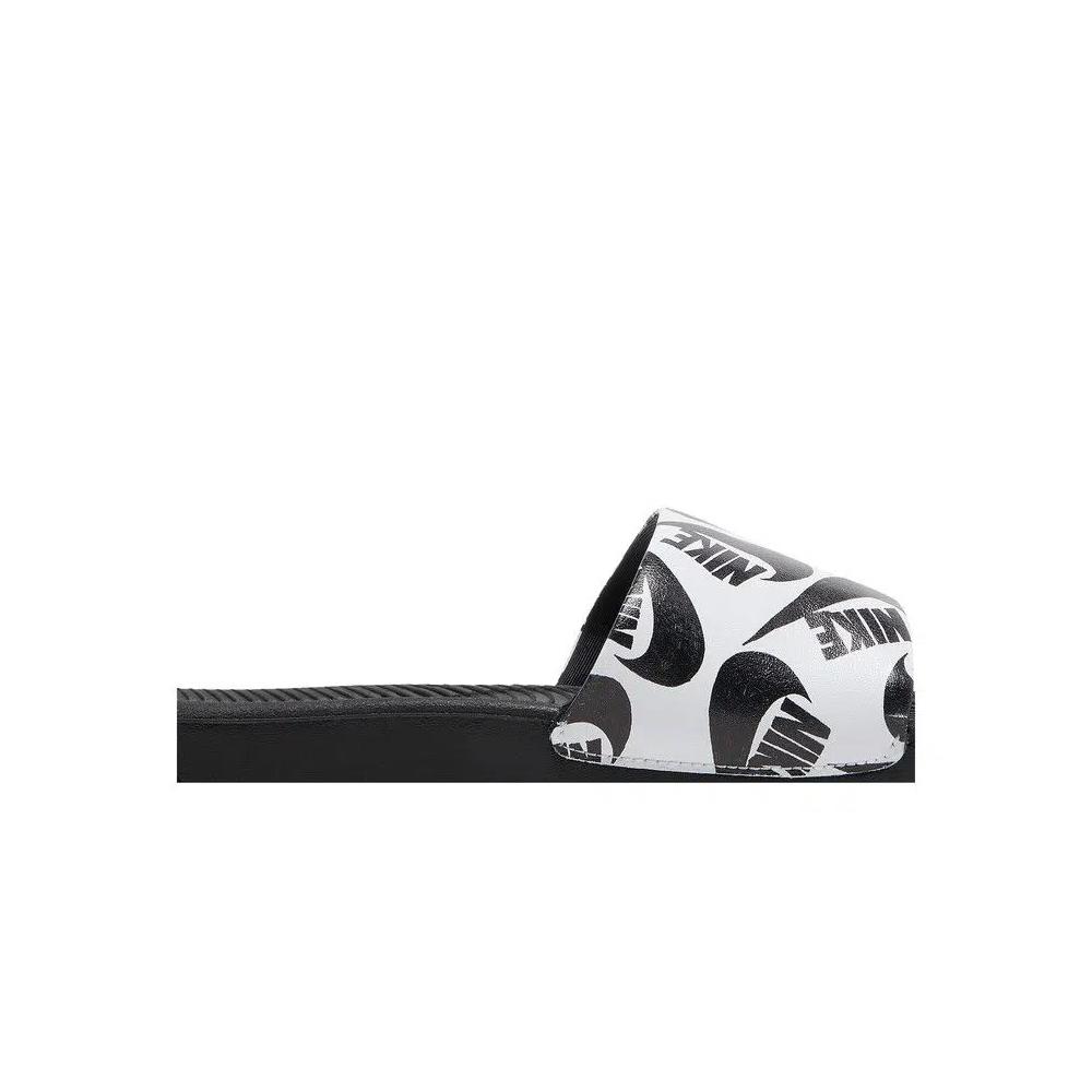 Слайды Nike Kawa Slide SE JDI GS «Black White» 2