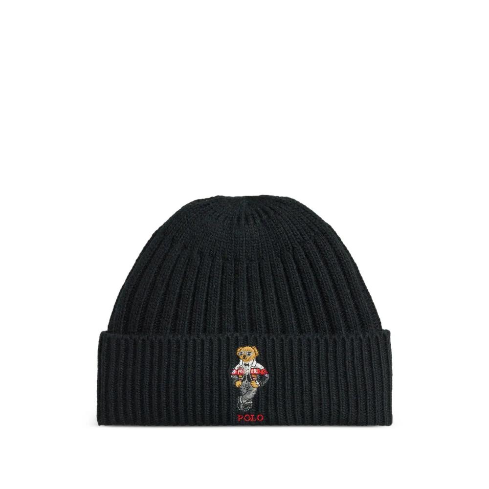 Шапка бини Polo Bear в рубчик 1