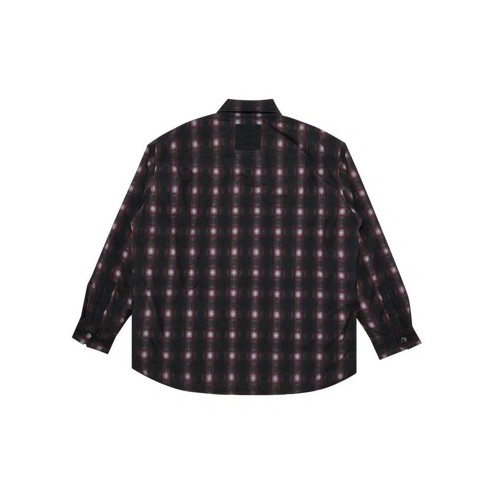 Овершерты Y/Project Velcro Padded Overshirt 'Red/Grey Check' 2