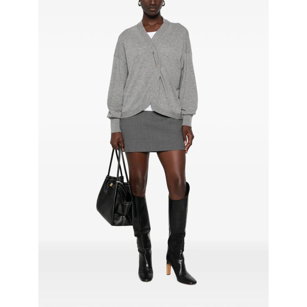 safety-pin-fastening cardigan 2