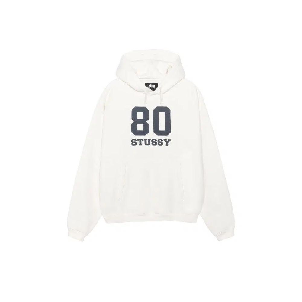 Худи Stussy 80 Relaxed Hoodie 'Белый' 1