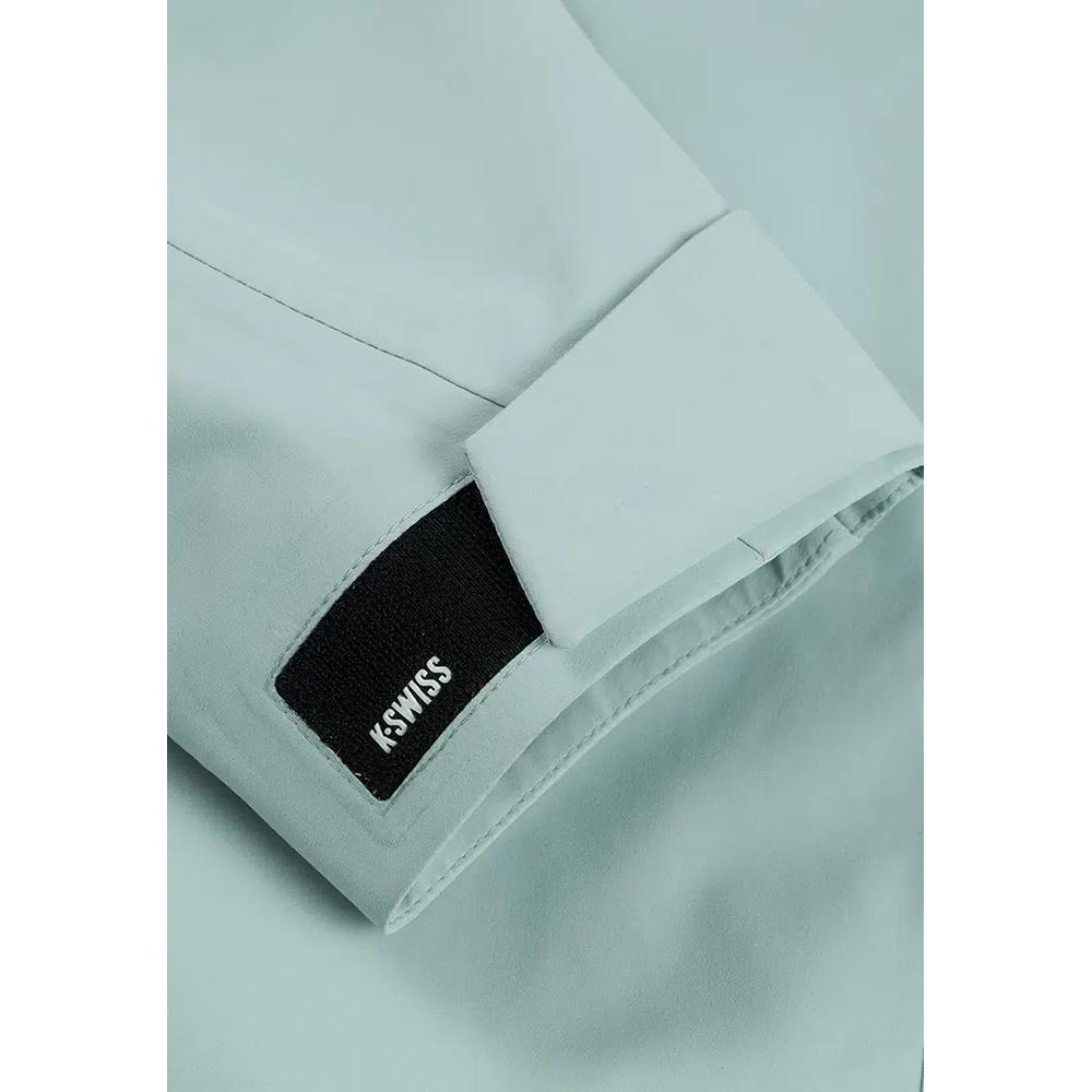 МУЖСКАЯ ВОДООТТАЛКИВАЮЩАЯ КУРТКА С КАПЮШОНОМ K-SWISS С ЛОГОТИПОМ 4