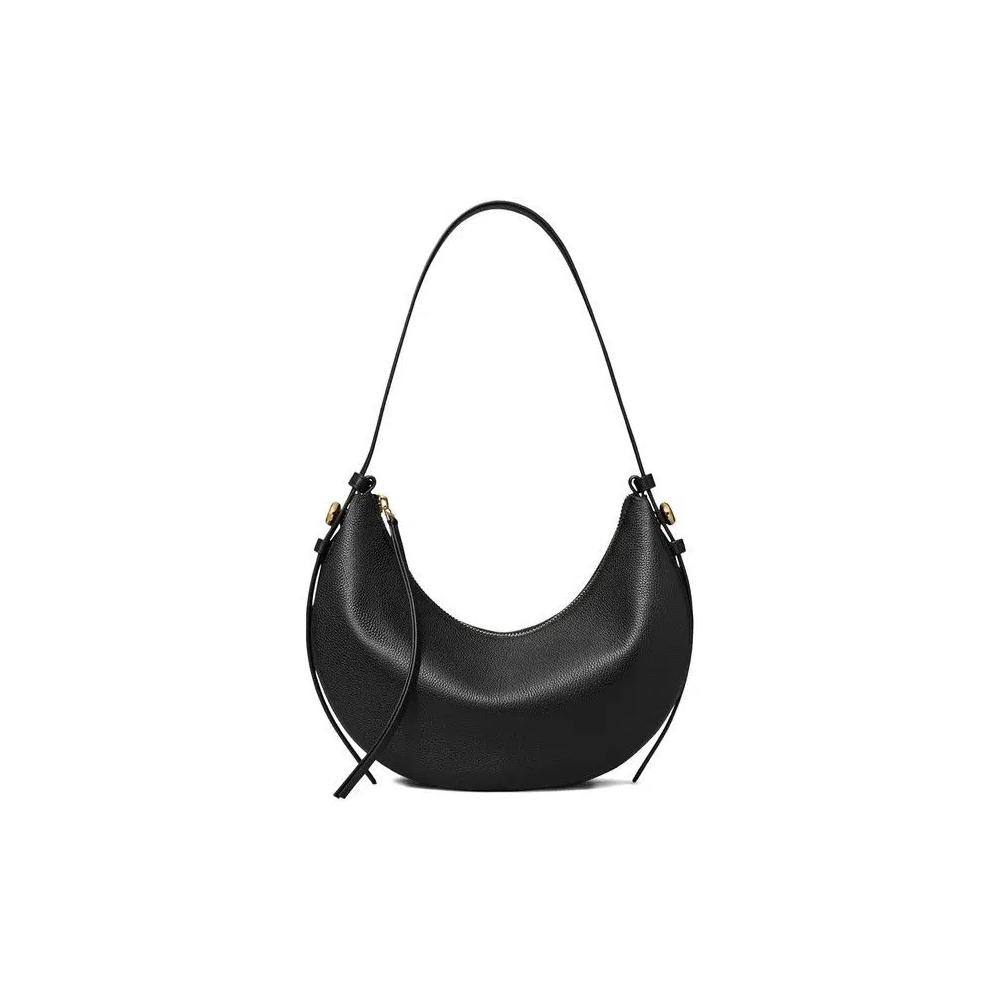 Сумки через плечо Tory Burch Romy Half Moon Bag 'Black' 1