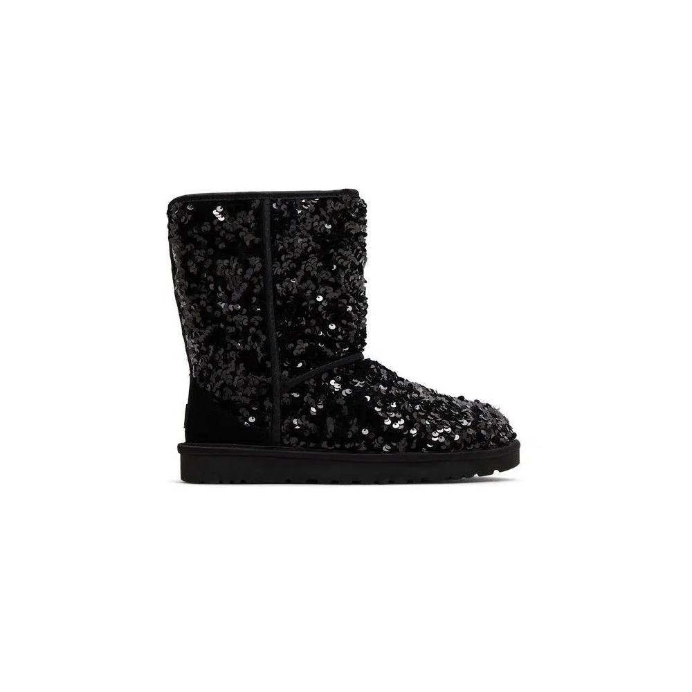 Ботинки UGG Wmns Classic Short Chunky 'Sequin - Black' 1
