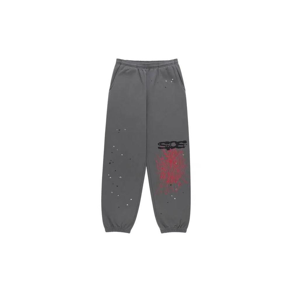 Спортивные штаны Sp5der Splat Punk Sweatpant 'Slate' 1