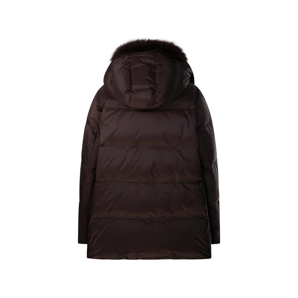 fur-trim hooded puffer jacket 2