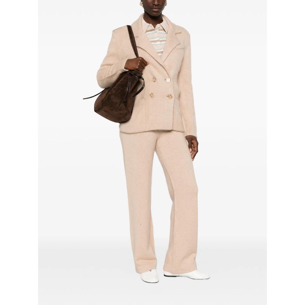 double-breasted knitted jacket 2