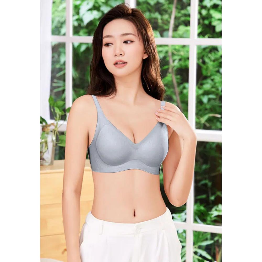 Бюстгальтер Premium Olivia Seamless Wireless Paded Push Up, синий 3