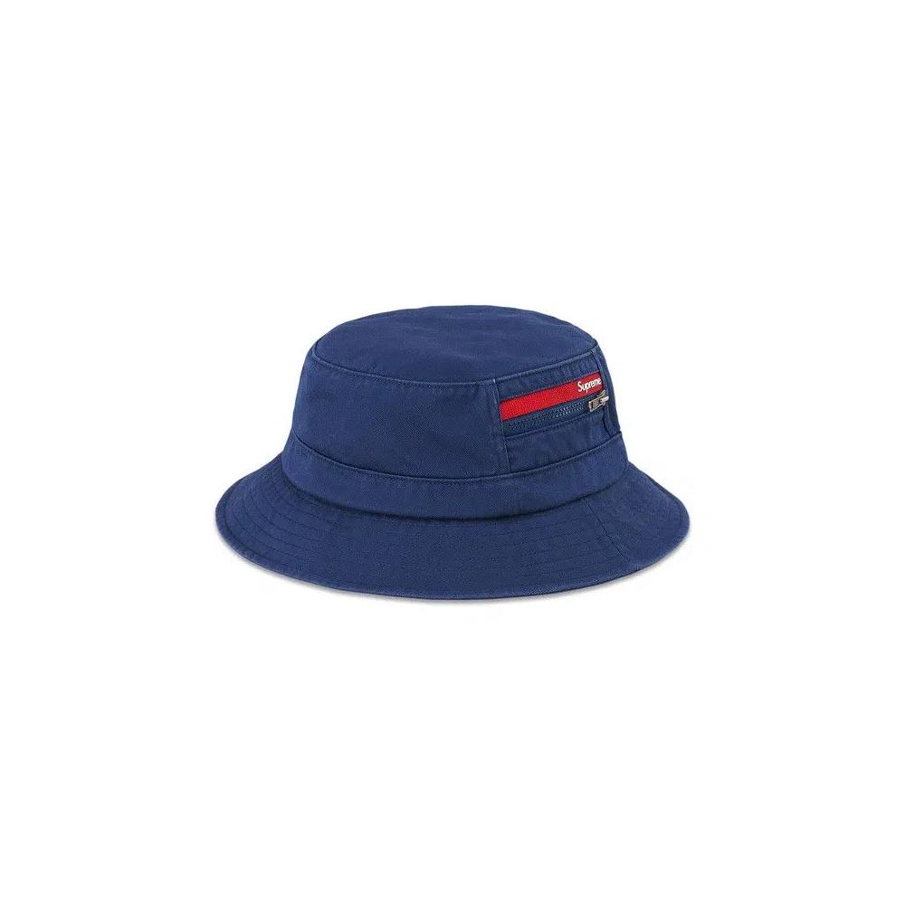 Кепки Supreme Zip Pocket Crusher 'Navy' 1