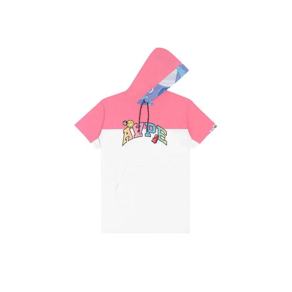 Короткие платья AAPE Moonface Mini Dress «Белый» 1