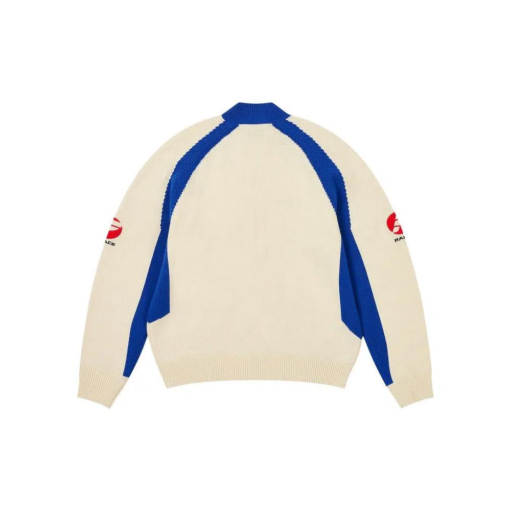 Свитера Palace Rapha Zip Knit 'Белый' 2
