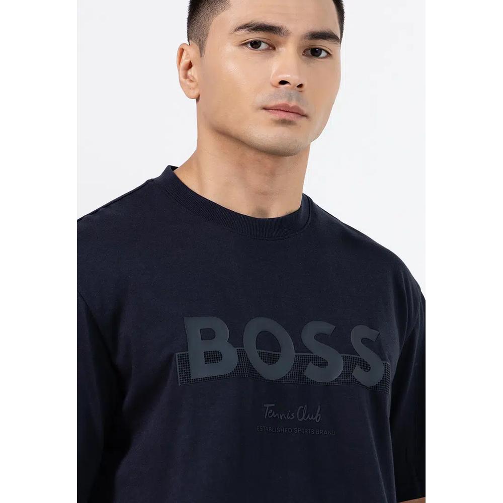 Футболка с логотипом Member - BOSS Green 3