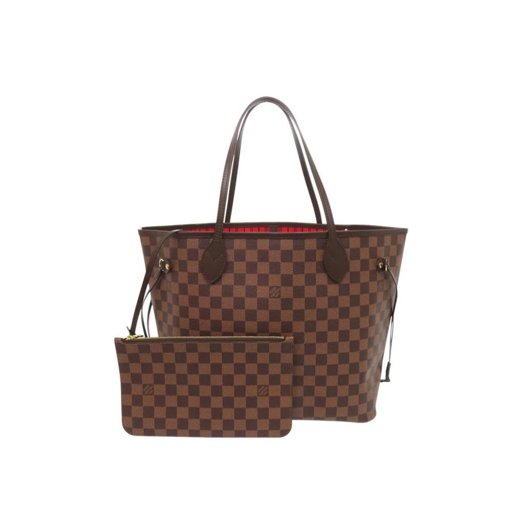 Сумка-тоут Damier Ebene Neverfull MM (2014 год) 1