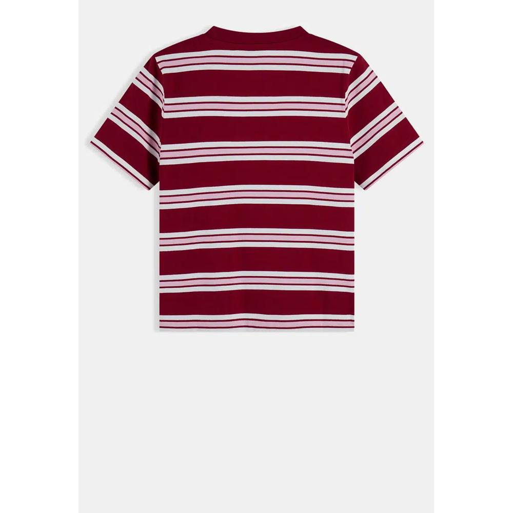 Футболка с круглым вырезом и короткими рукавами в полоску регби - Tommy Mainline 3