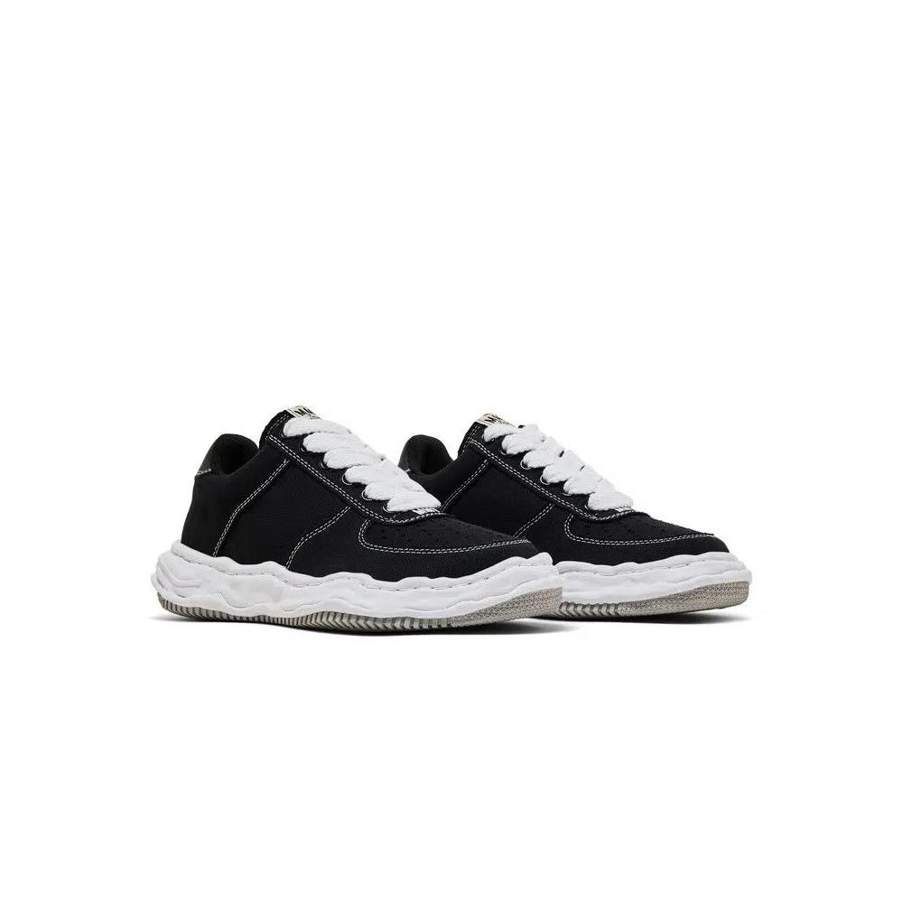Кроссовки Maison Mihara Yasuhiro Wayne OG Sole Canvas Low 'Black' 8