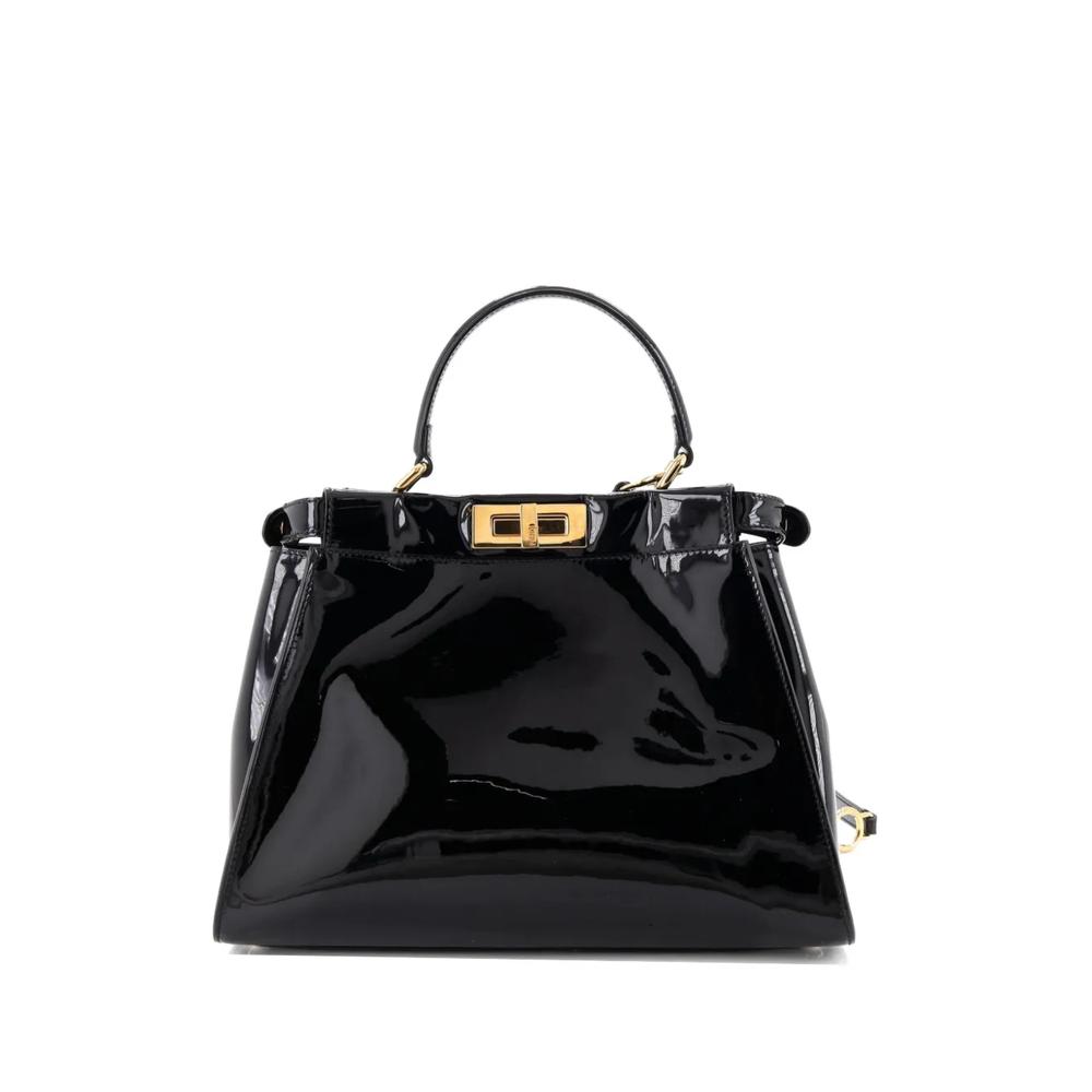 Лакированная сумка-сэтчел Peekaboo Bag Regular 2