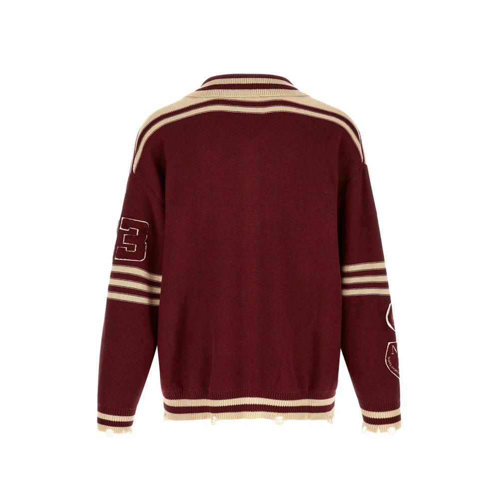 Fin Varsity patch cardigan 2