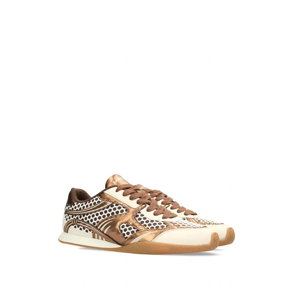 Tula Suzy metallic-effect honeycomb-mesh sneakers 2
