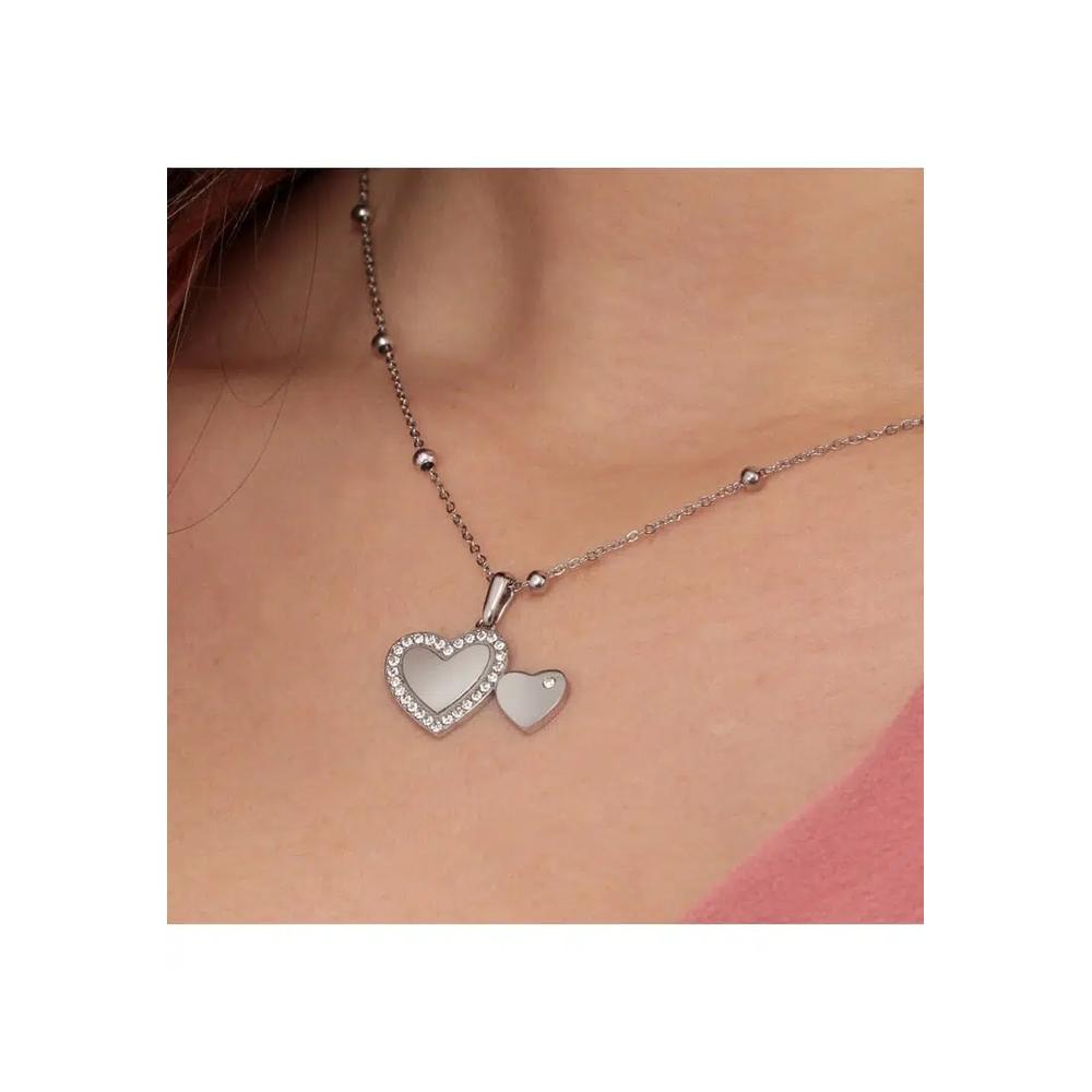 Morellato Колье Love с подвеской-сердцем и кристаллами S0R18 4
