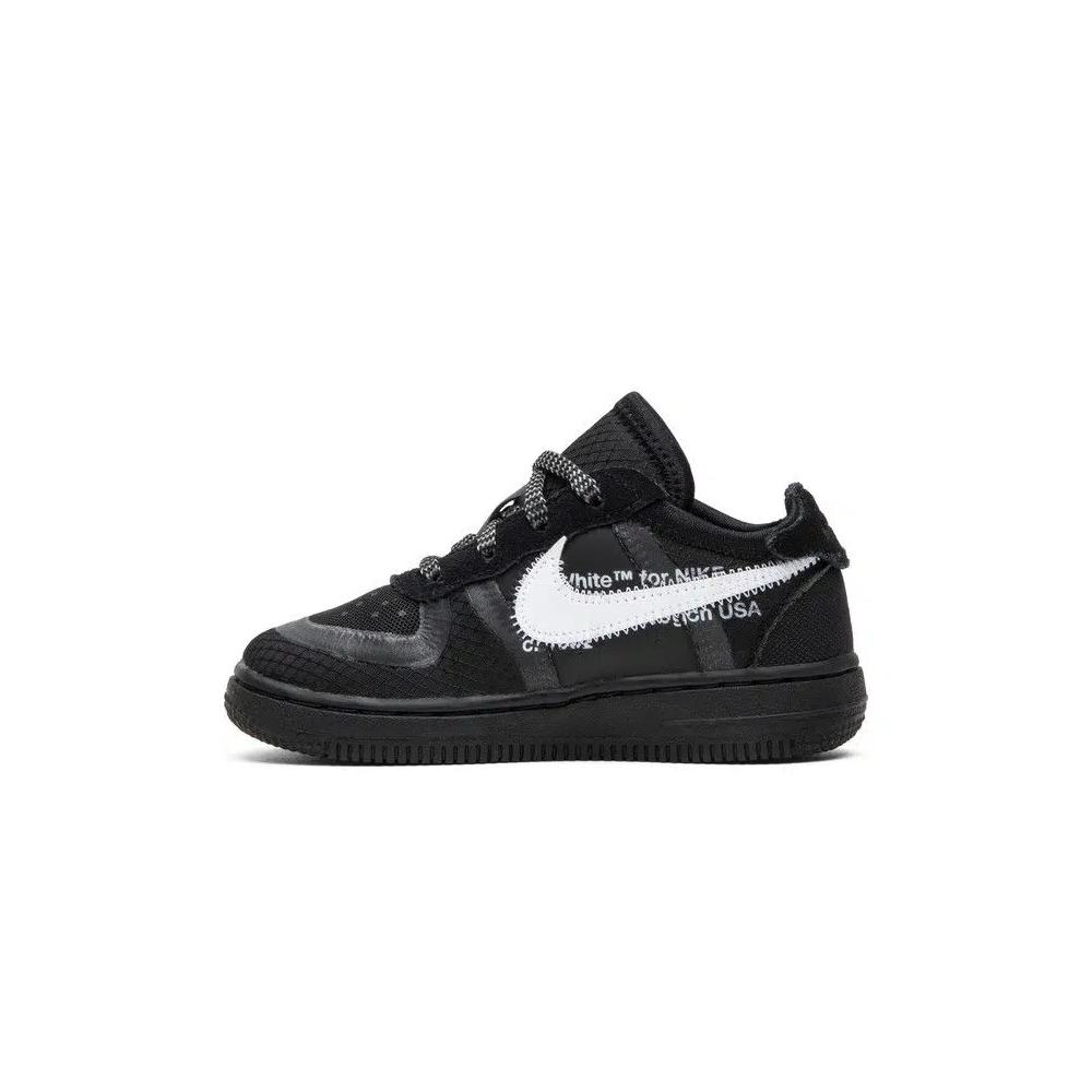 Кроссовки Off-White x Nike Air Force 1 Low TD 'Black' 3