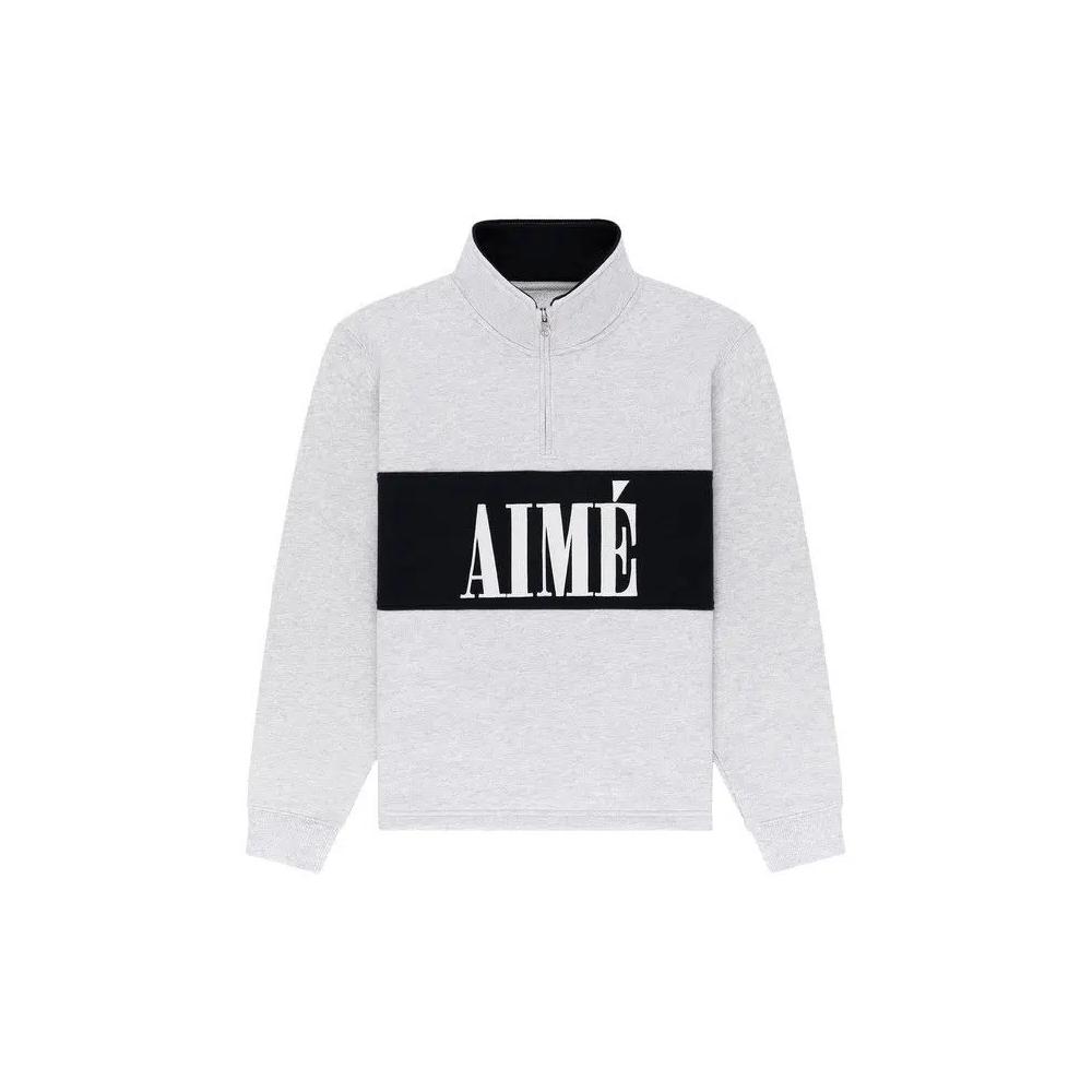 Полузастежки Aimé Leon Dore Quarter Zip Pullover 'Silver Mix' 1