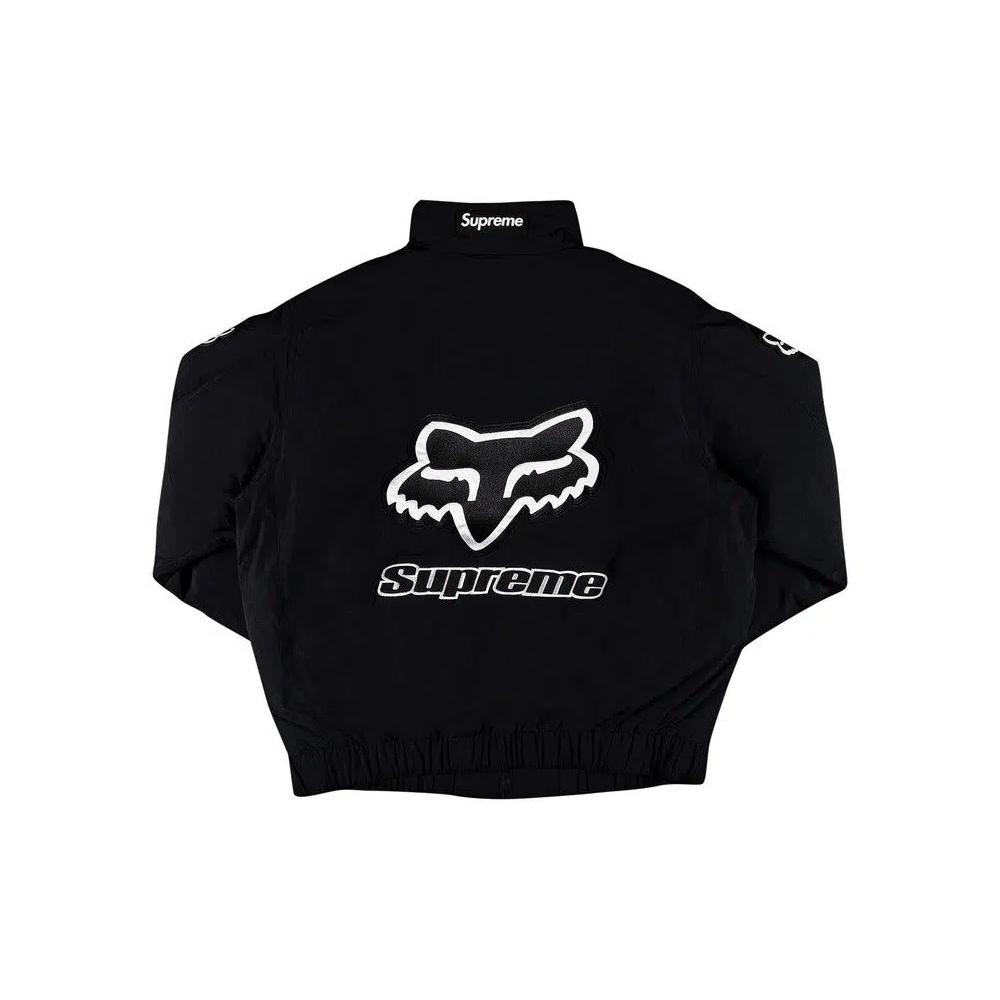 Пуховики Supreme x Fox Racing Puffy Jacket 'Черный' 2