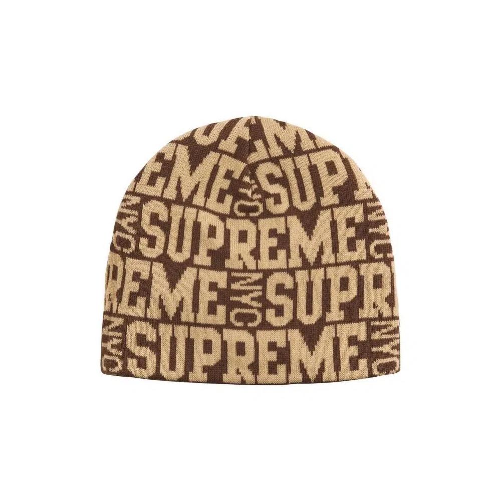 Beanies Supreme Reversible Camo Beanie 'Коричневый' 1