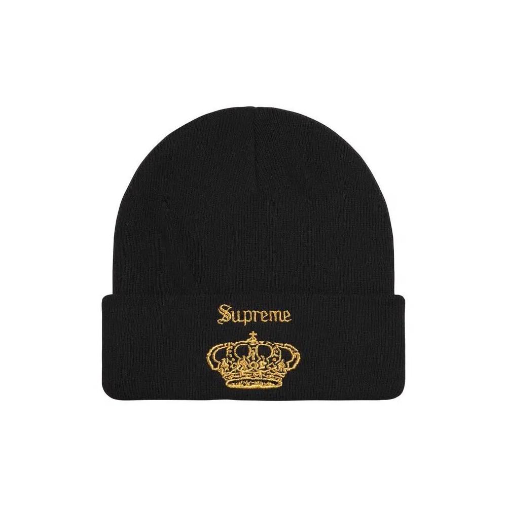 Бини Supreme Crown Beanie 'Черный' 2