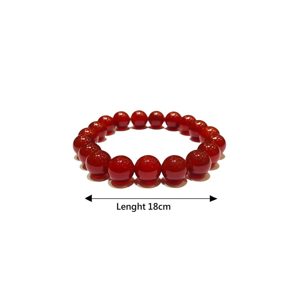 Браслет LITZ из красного агата AB002-R12MM 3
