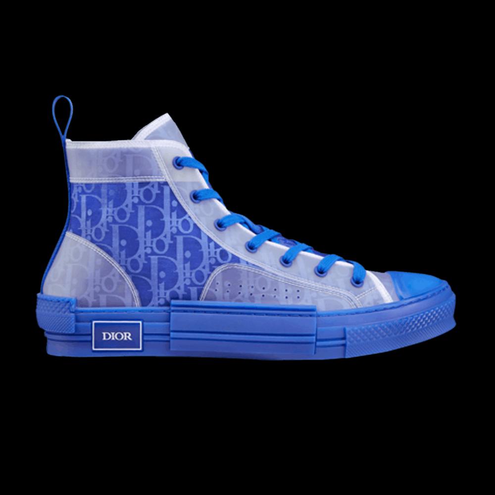 Кроссовки Dior B23 High 'Dior Oblique - Синий' 1