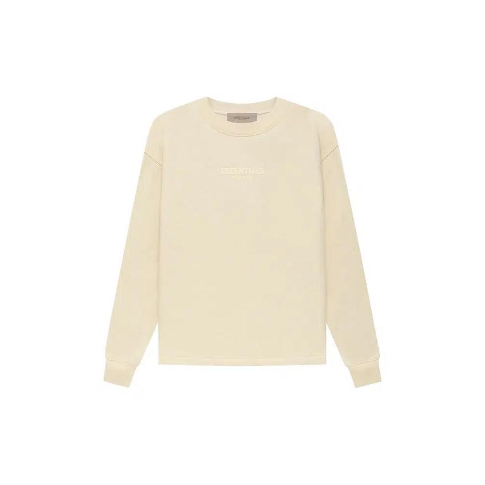 Свитшоты Fear of God Essentials Relaxed Crewneck 'Egg Shell' 1