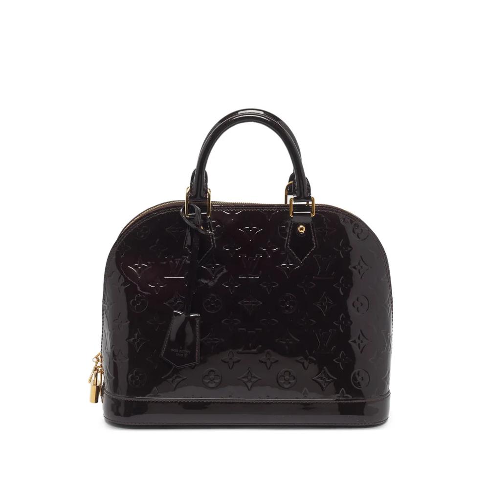 Сумка Alma PM Terre D'Ombre Monogram Vernis (2015 год) 1