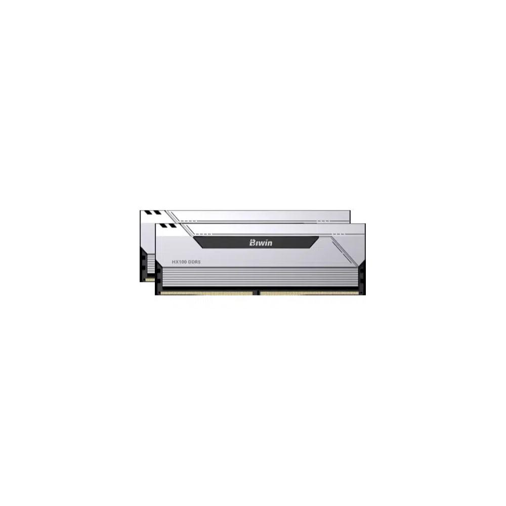 Biwin Black Opal HX100 DDR5 48GB Kit (2 x 24GB) 6000MHz CL30【Серебряный】 1