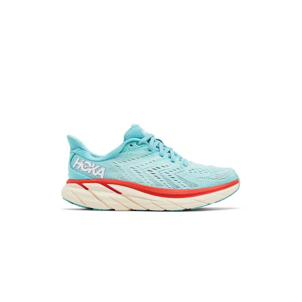 Кроссовки HOKA Wmns Clifton 8 Wide 'Aquarella' 1