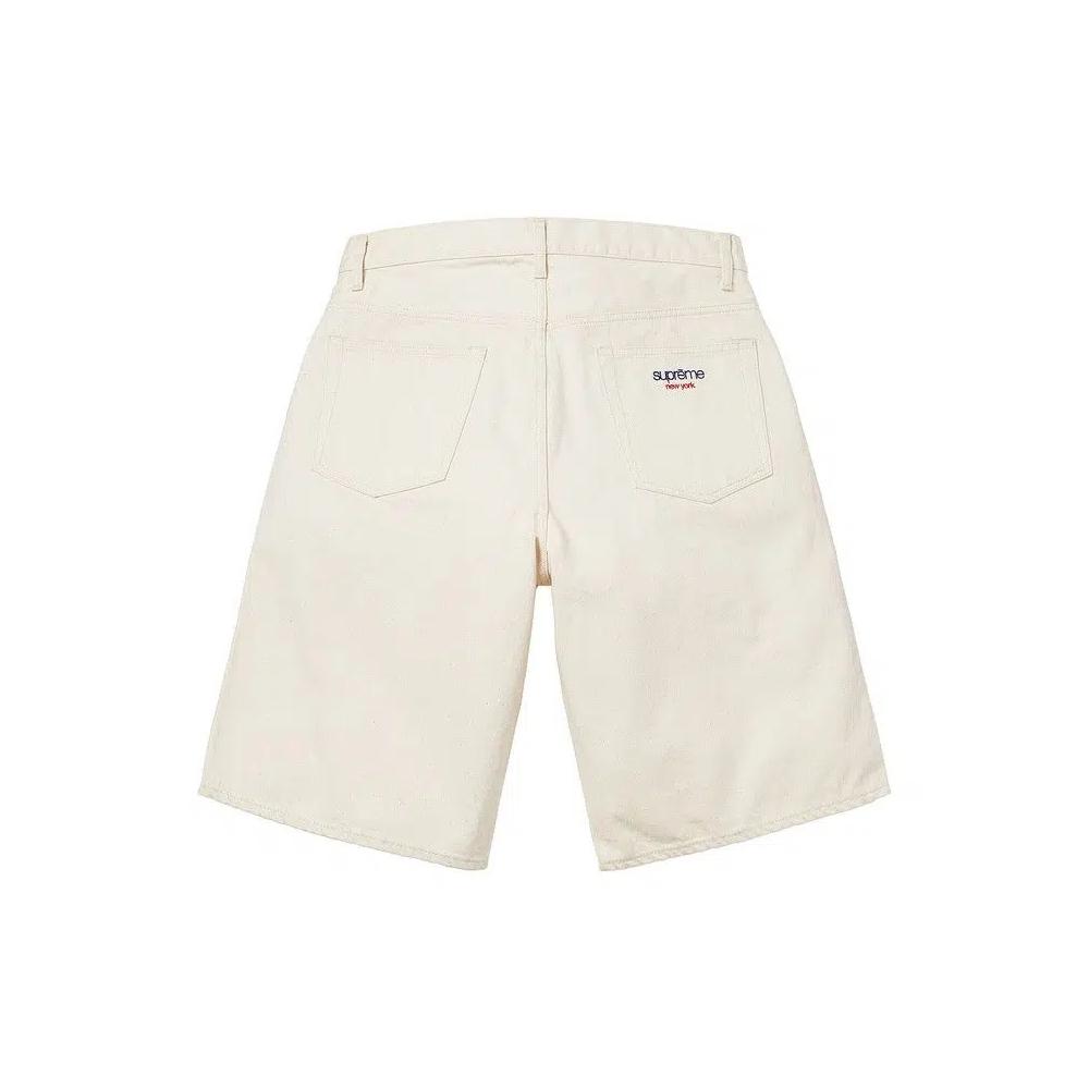 Шорты Supreme Baggy Selvedge Denim Short 'Natural' 2