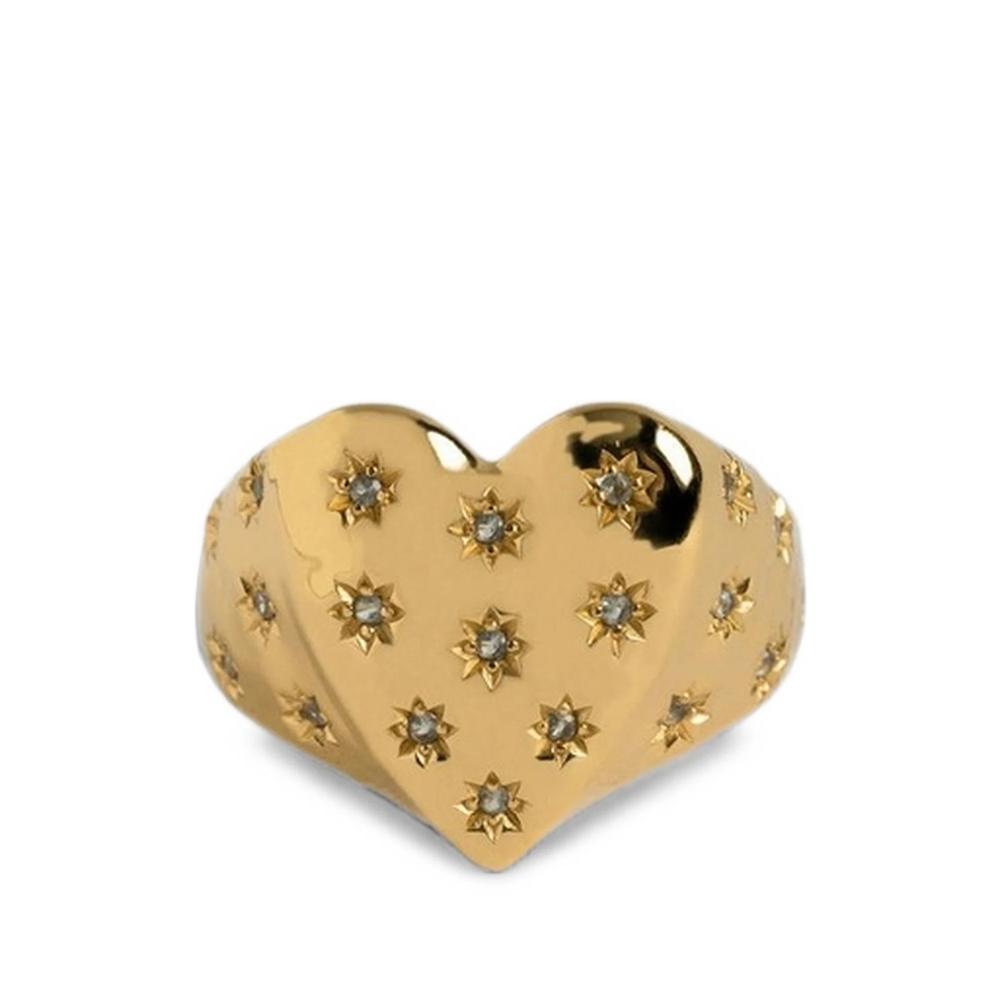 Heartbreaker Over strass ring 1