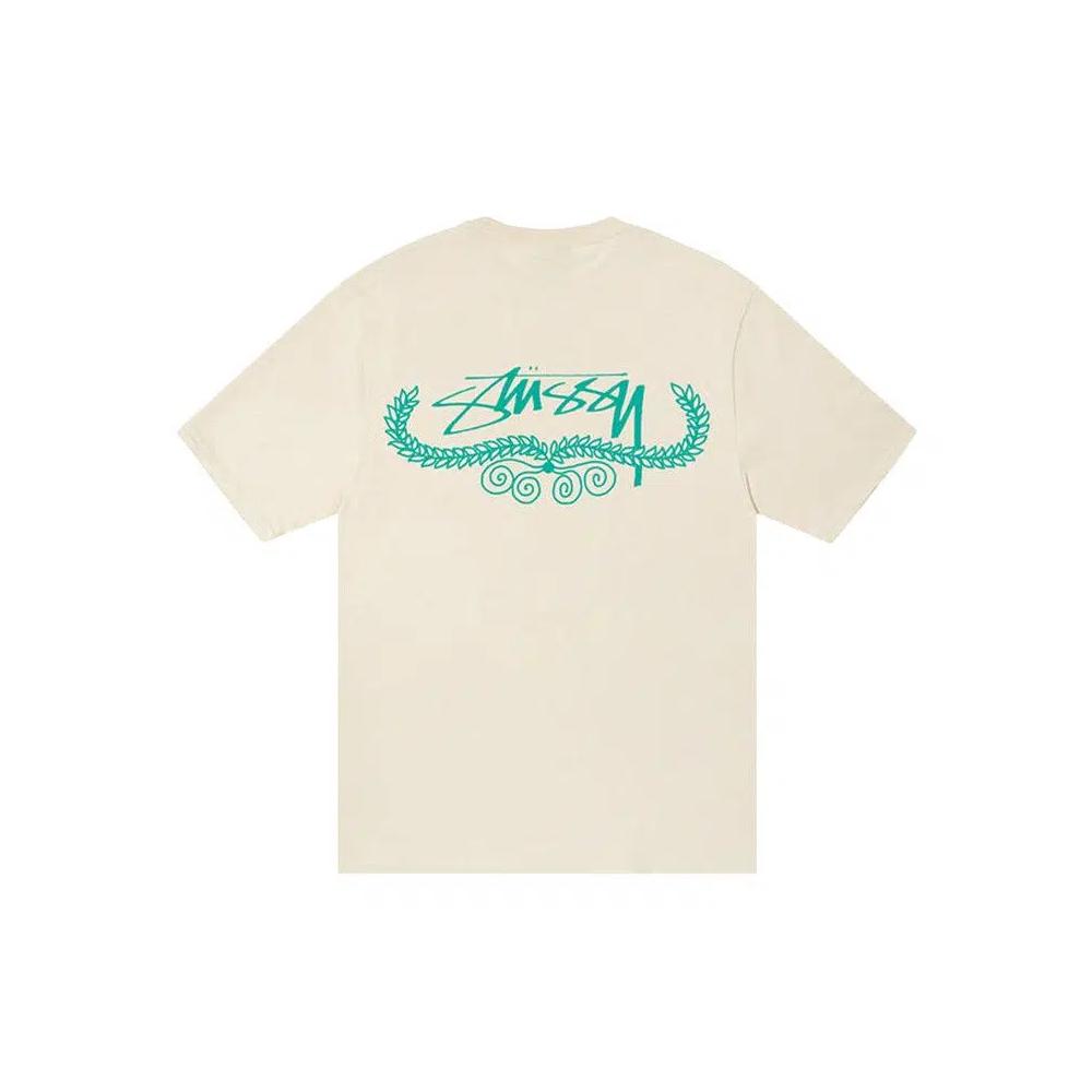Футболки Stussy Wreath Tee 'Putty' 2