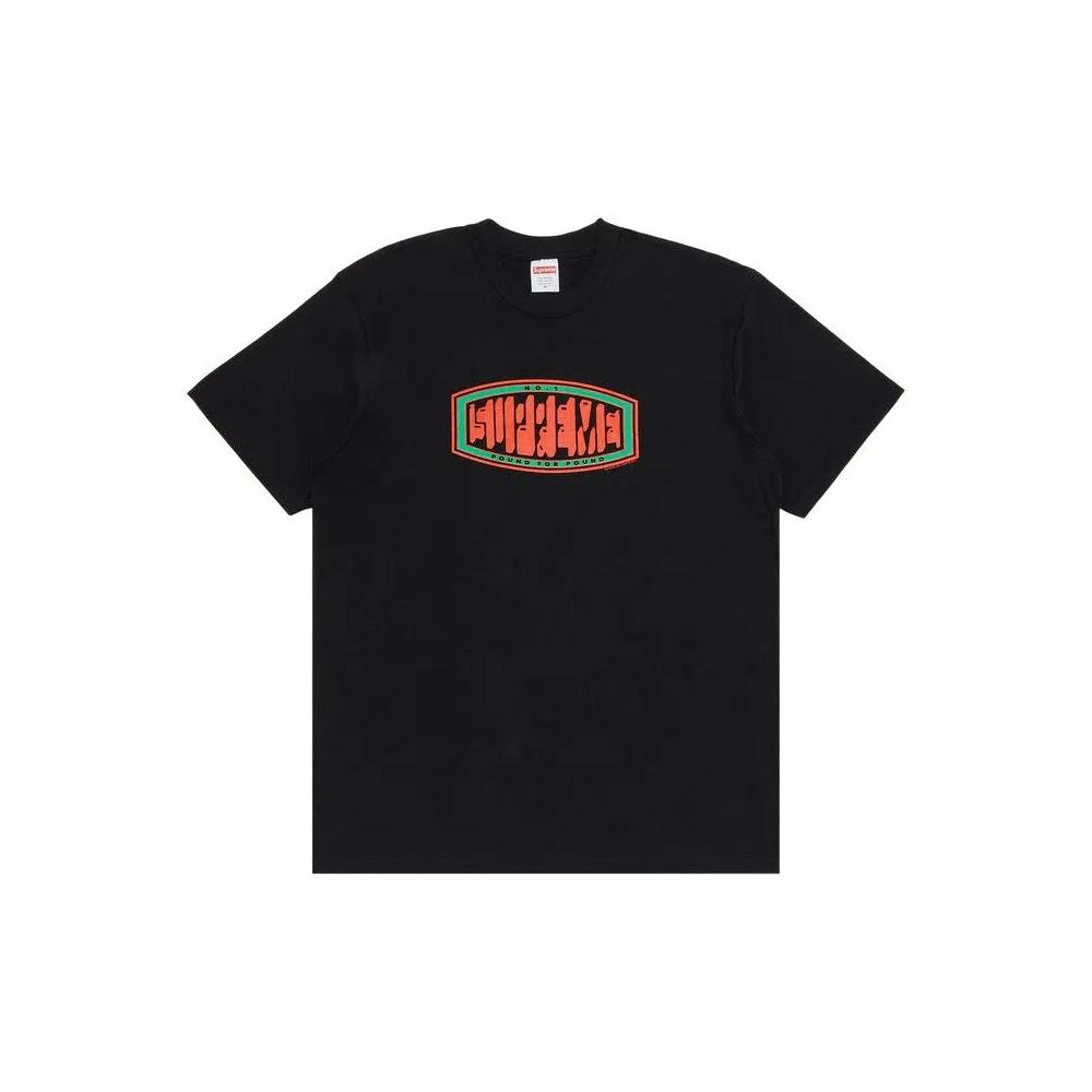 Футболки Supreme Pound Tee 'Black' 1