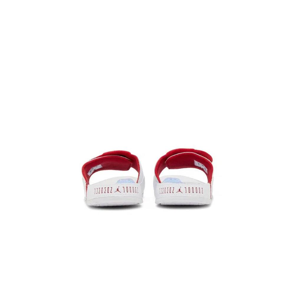 Слайды Air Jordan Hydro 11 Retro 'White Varsity Red' 6