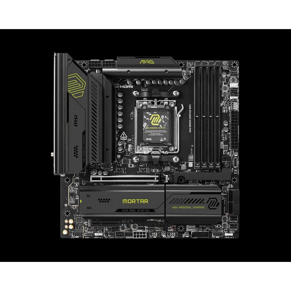 MSI MAG B850M MORTAR WIFI Micro-ATX материнская плата (DDR5) 1