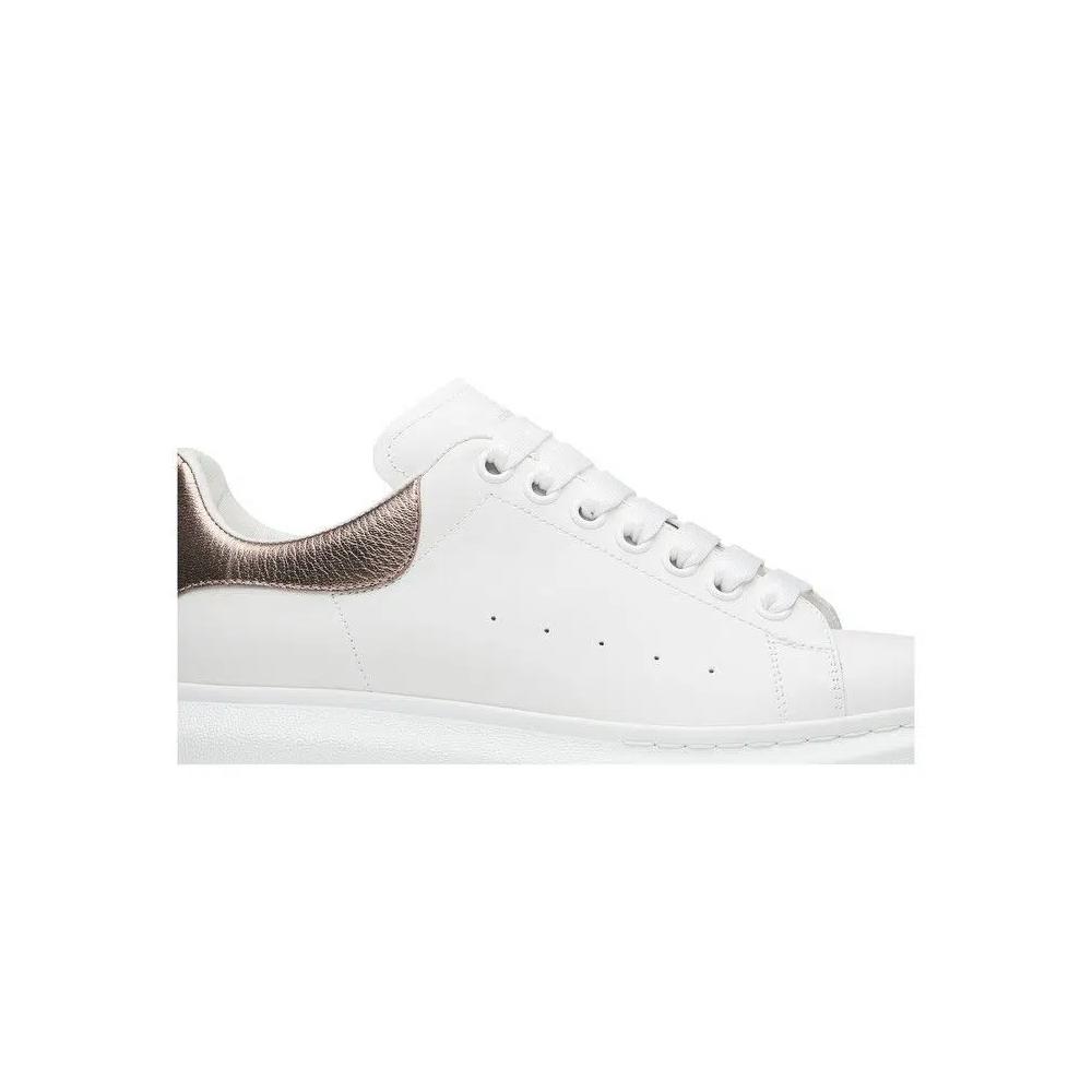 Кроссовки Alexander McQueen Wmns Oversized Sneaker 'White Rose Gold' 2